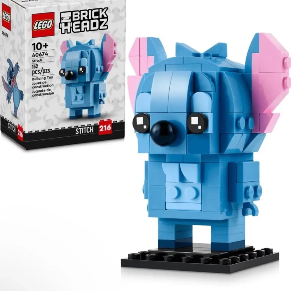 LEGO‎ BrickHeadz Stitch with Blue and Pink Pieces 152pcs  Building Toy